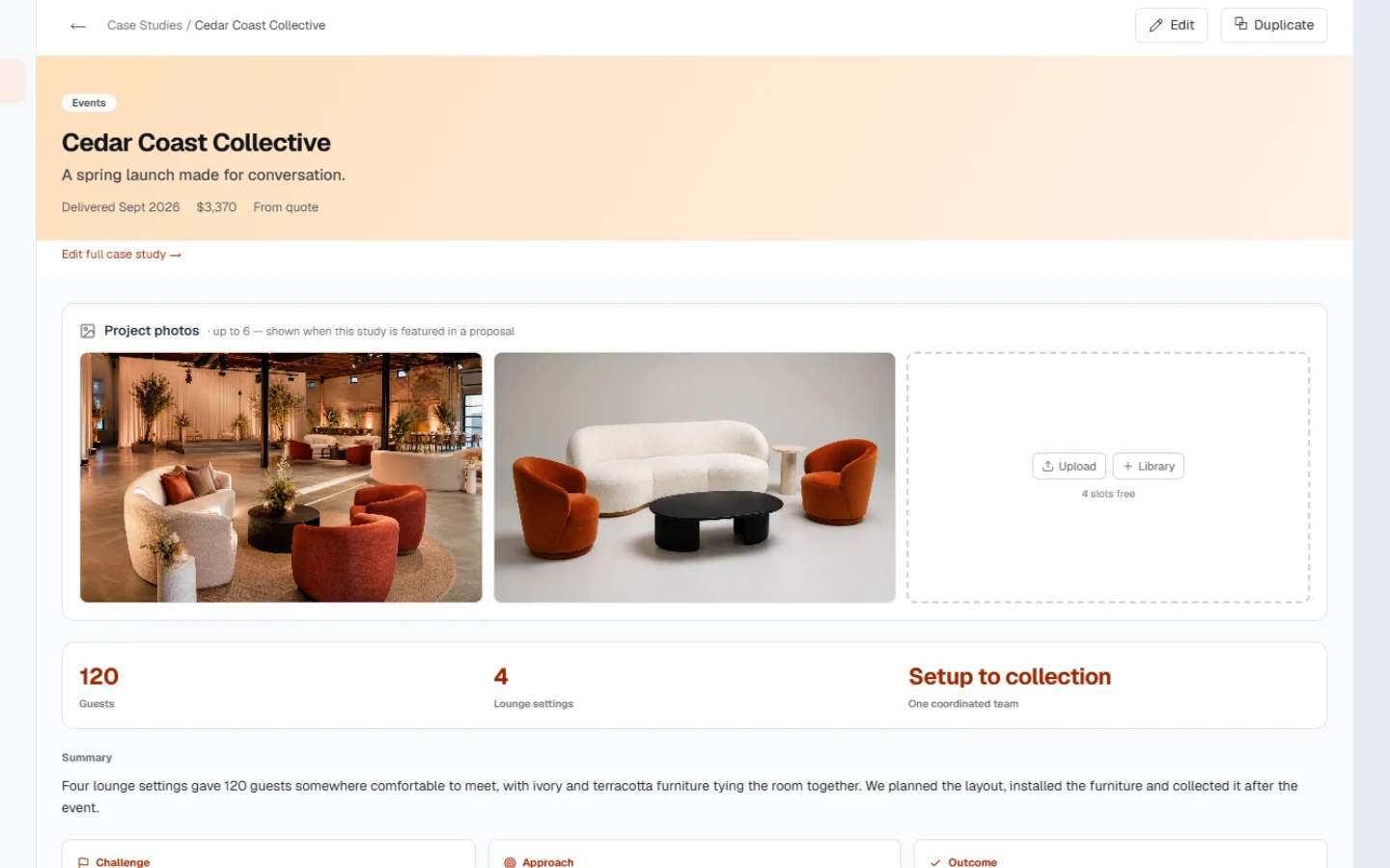 Case studies & media workspace